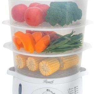 Vegetable Steamer 3 Tier Stackable Egg Holders